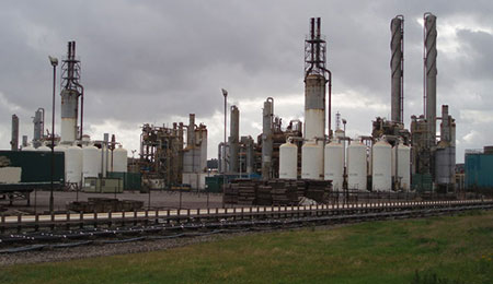 Ammoniakfabrik in England